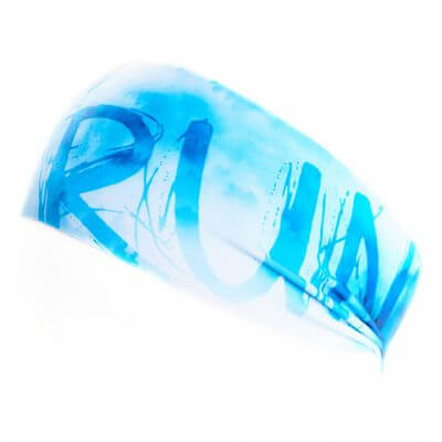 BJEŽ Winter Headband Run blue - 9 cm