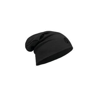 Buff Heavyweight Merino Wool Hat solid black