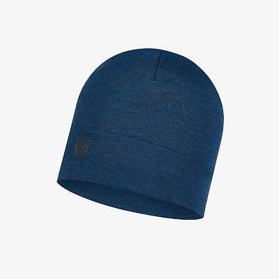 Buff Heavyweight Merino Wool Hat solid denim