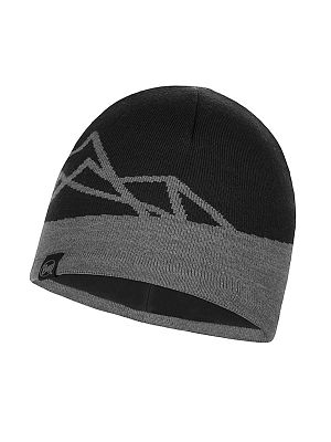 Buff Knitted & Fleece Hat yost black