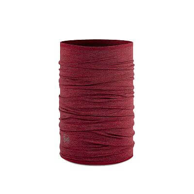 Buff Merino Lightweight Multistripes mars red