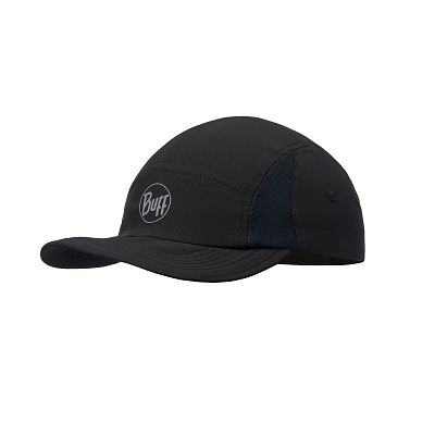 Buff Run Cap R-solid black