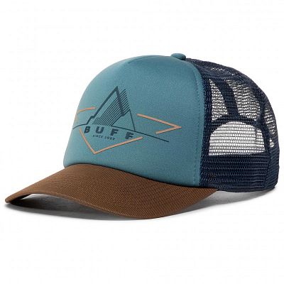 Buff Trucker Cap Brak Stone Blue