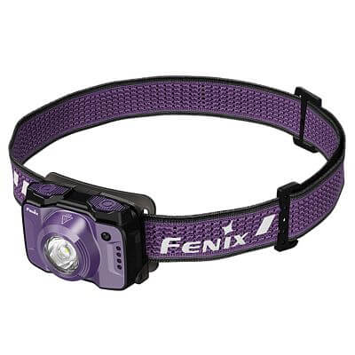 Čelovka Fenix HL12R V2.0 fialová