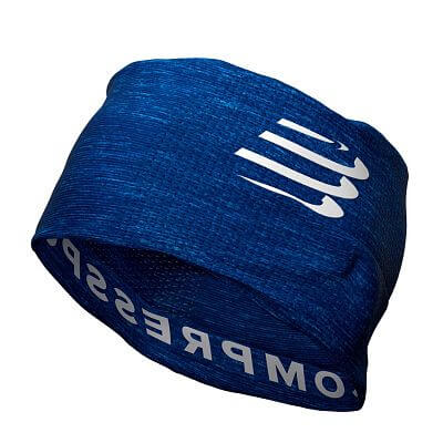 Compressport 3D Thermo Ultralight Headtube blue melange