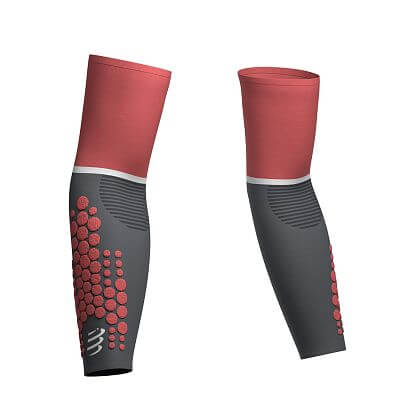 Compressport Armforce Ultralight coral/grey