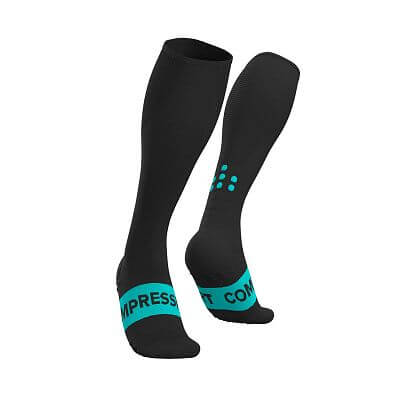 Compressport Full Socks Race Oxygen black