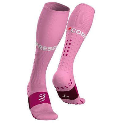 Compressport Full Socks Run pink