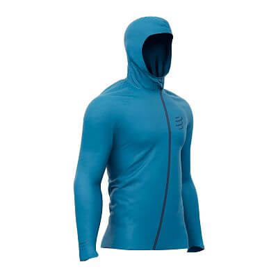 Compressport Hurricane Waterproof 10/10 Jacket mosaic blue