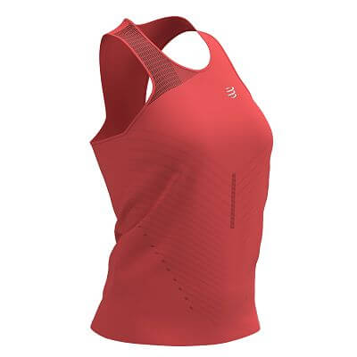 Compressport Performance Singlet W coral