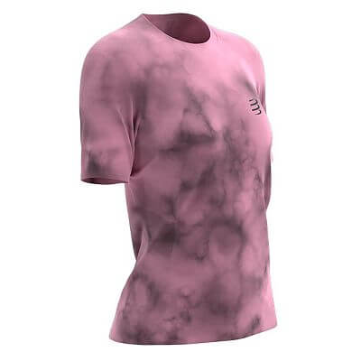 Compressport Performance SS TShirt W Eat My Dust! Zephyr Tie Dye