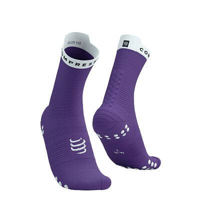 Compressport Pro Racing Socks V4.0 Run High lilac/white