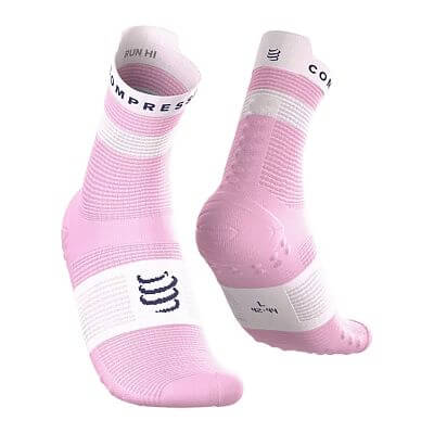 Compressport Pro Racing Socks V4.0 Run High orchid/white