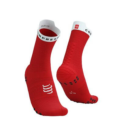 Compressport Pro Racing Socks V4.0 Run High red/white
