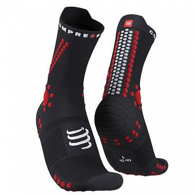 Compressport Pro Racing Socks V4.0 Trail black / red