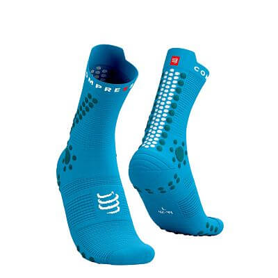 Compressport Pro Racing Socks V4.0 Trail hawaiian ocean/shaded spruce