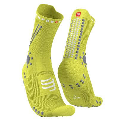 Compressport Pro Racing Socks V4.0 Trail primrose/alloy
