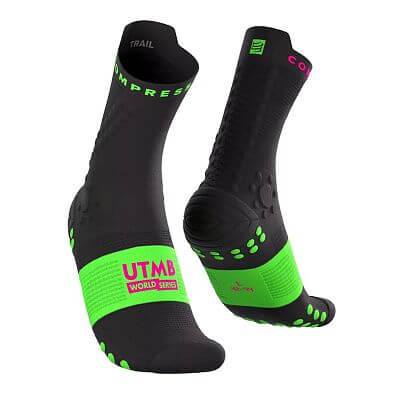 Compressport Pro Racing Socks v4.0 Trail - UTMB 2026 - black