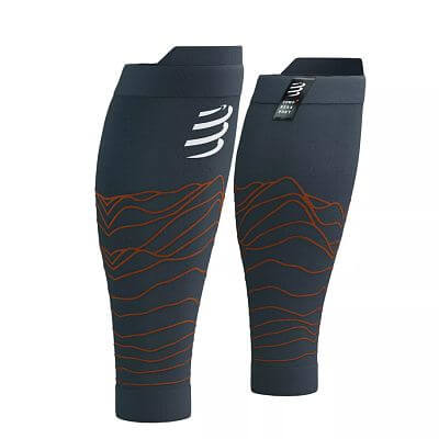 Compressport R2 Oxygen - trail capsule - iron gate/rust/white