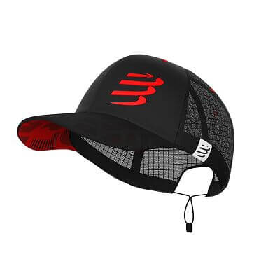 Compressport Racing Trucker Cap black/red