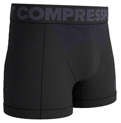 Compressport Seamless Boxer M black/grey
