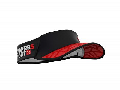 Compressport Spiderweb Ultralight Visor red/black