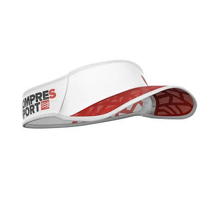 Compressport Spiderweb Ultralight Visor red/white