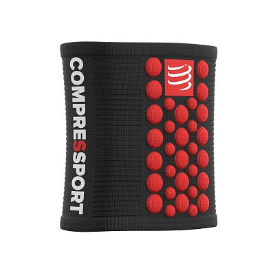 Compressport Sweatbands 3D.Dots black/red