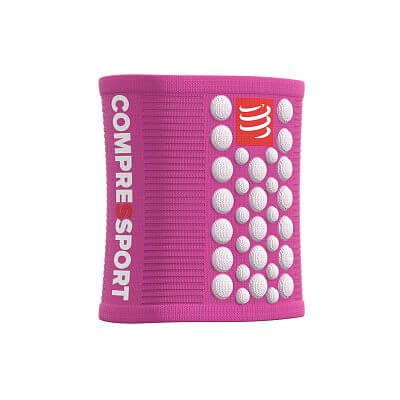 Compressport Sweatbands 3D.Dots V2 pink/white