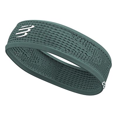 Compressport Thin Headband On/Off silver pine