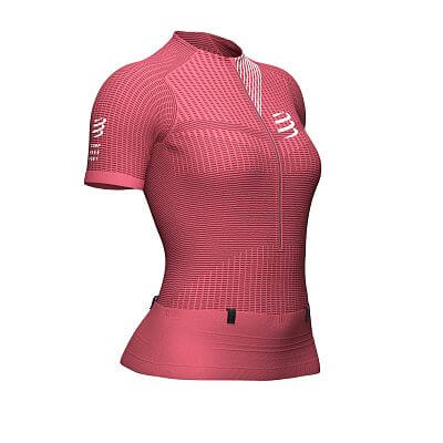 Compressport Trail Postural SS Top W garnet rose