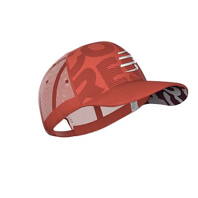 Compressport Trucker Cap red clay