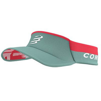 Compressport Visor Ultralight silver pine/red clay