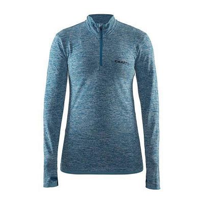 CRAFT Active Comfort Zip LS W teal blue