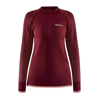 Craft ADV Warm Fuseknit Intensity W červená