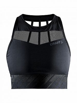 CRAFT Charge Cropped Mesh black