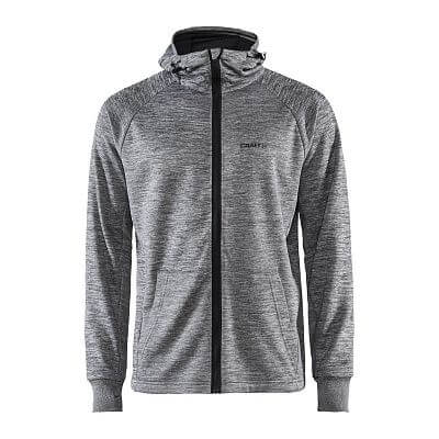 Craft Charge Tech Sweat Hood tmavě šedá