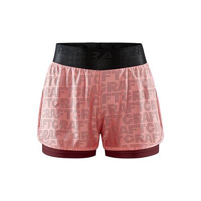 Craft Core Charge Logo Shorts W red/pink