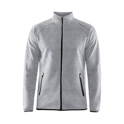 Craft Emotion Full Zip Jacket M grey melange