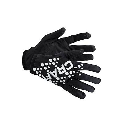 CRAFT Printed Jersey Glove black