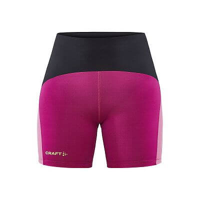 Craft PRO Hypervent W Shorts černá s růžovou