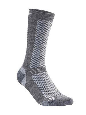 Craft Warm Mid 2-Pack Sock šedé