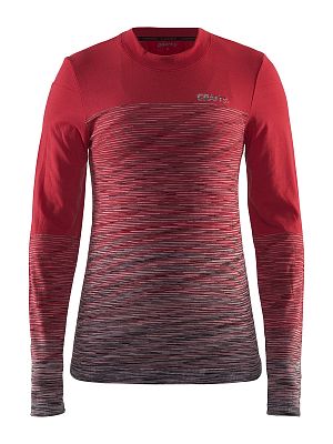 CRAFT Wool Comfort LS W red