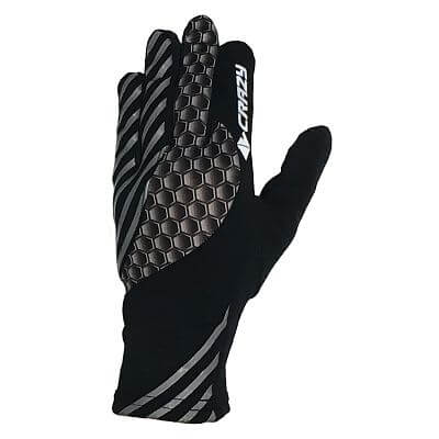 Crazy Idea Gloves Touch black
