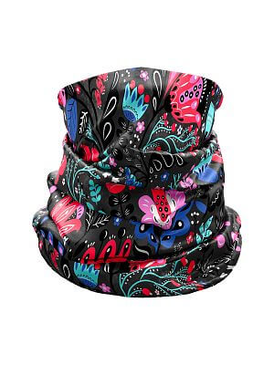 Crazy Idea Neck Gaiter Light folk lambada