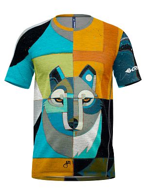 Crazy Idea T-Shirt Legend Man wolf