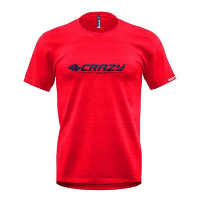 Crazy Idea T-Shirt Logo Man fire