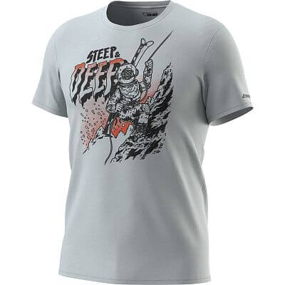 Dynafit 24/7 Artist Series Cotton T-Shirt M moon/steep and deep