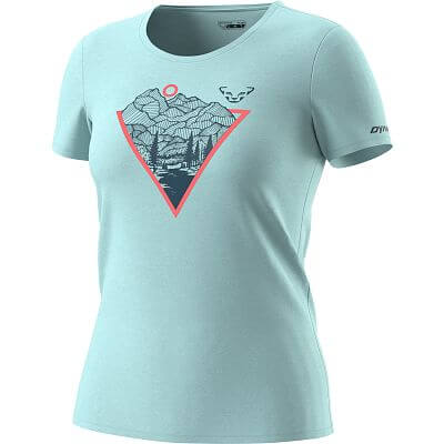 Dynafit 24/7 Artist Series Cotton T-Shirt W marine blue/lambda