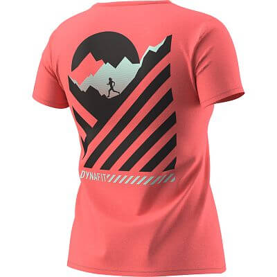 Dynafit 24/7 Graphic T-Shirt W cabana / striped elevation